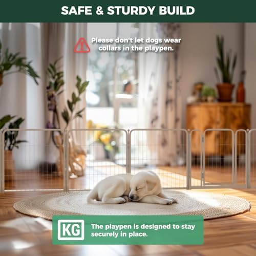 FXW Homeplus Indoor Dog Playpen, 32 Panels, - Image 6