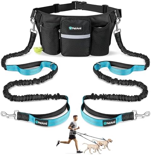 PetAmi Premium Hands Free Dog Leash by PetAmi