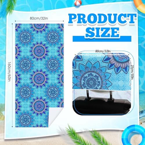 Hahafelt 2 Pack Car Seat Towel Cover - Image 2