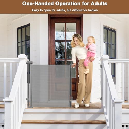 Weatherproof Outdoor Retractable Dog Gate - Image 6