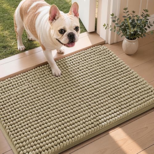 Ophanie Beige Door Mat 28x18, Muddy Mats by Ophanie
