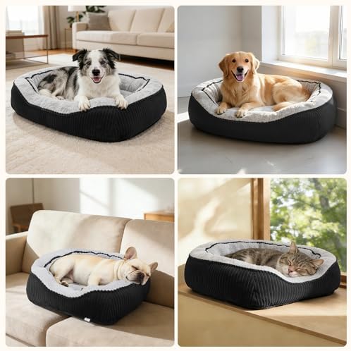 Dog Beds for Medium Small Dogs, Washable Pet Bed - Image 7