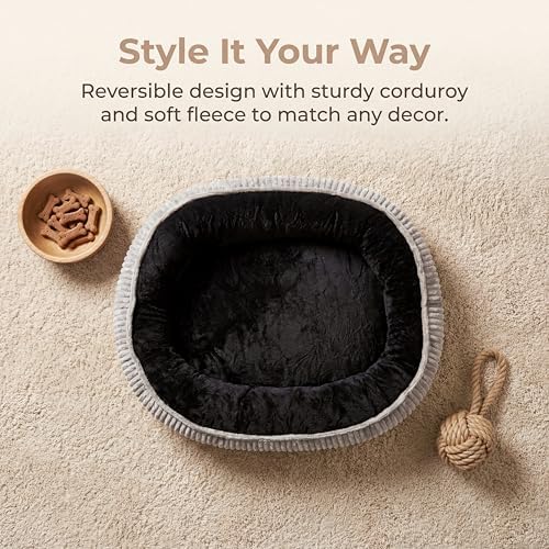 Calming Dog Bed for Medium to Large Dogs, Orthopedic Washable Plush Pet Bed - Image 5