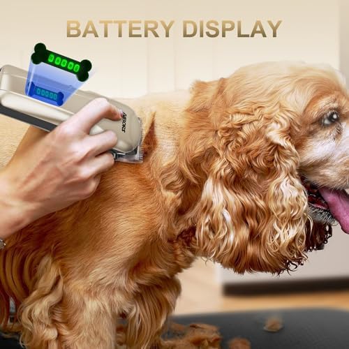 Quiet Dog Grooming Kit - 2000mAh Dog Clippers - Image 7