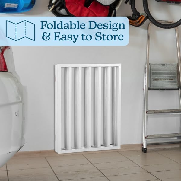 Pet Gate - 3-Panel Indoor Foldable Dog Fence - Image 6