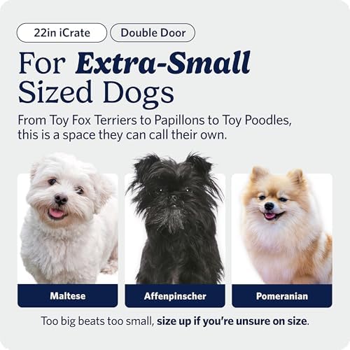 Midwest 22-Inch Double Door iCrate, - Image 2