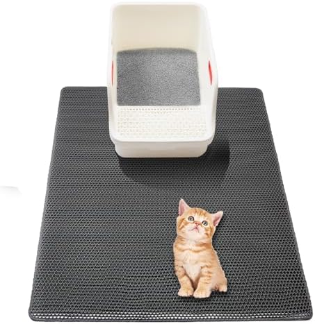 Large Cat Litter Box Mat, Litter box Mat by USHARP