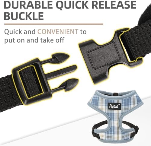 PUPTECK Small Dog Harness and Leash Set No Pull - Image 4