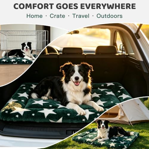 Dog Bed Mat, Reversible Crate Pad & Cute Dog Bed - Image 7