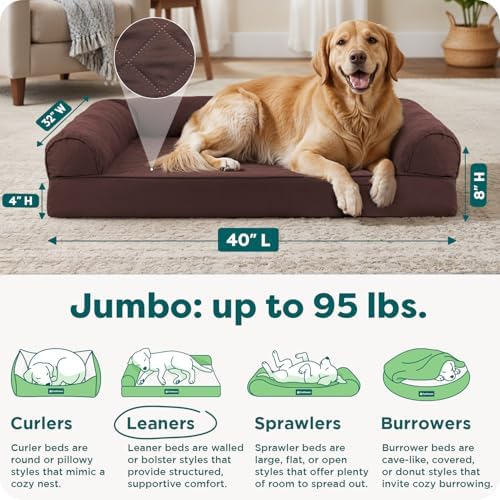 FurHaven Classic Sofa Orthopedic Dog Bed - Image 3