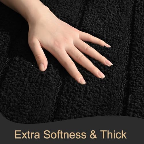 AROGAN Luxury Long Bathroom Rugs Runner 24x48 Inch Bath Rug Non Slip - Image 3