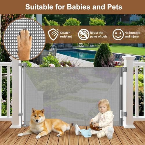 Weatherproof Outdoor Retractable Dog Gates - Image 5