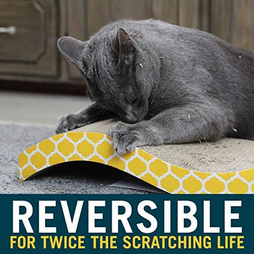 OurPets The Wave Curved Catnip Cat Scratcher, Includes Catnip - Image 3
