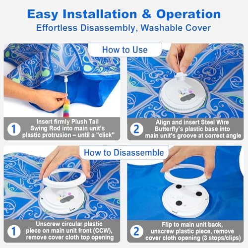 Interactive Cat Toys for Indoor Cats, Automatic Kitten Tunnel Toy - Image 6