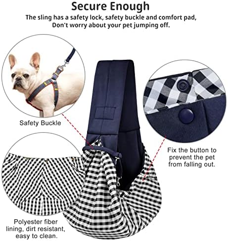CUBY Dog and Cat Sling Carrier - Image 4