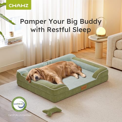 CWAWZ XXL Dog Bed for Extra Large Dogs, Giant Orthopedic Dog Bed - Image 5