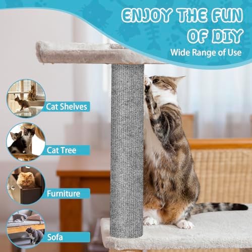 LSGCQ Cat Scratch Mat Self Adhesive Cat Scratch Furniture Protector - Image 6