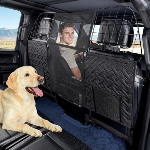 YJGF Dog Car Barrier, Car Net Divider by YJGF
