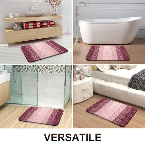 OLANLY Bathroom Runner Rug 70x24, Extra Soft Absorbent Microfiber Bath Rugs - Image 6