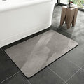 MontVoo -Bath Mat-Rubber Backing Non SlipThin Bathroom Rugs Fit Under Door- by MontVoo
