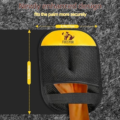 Pet Hair Remover Tool Glove for Cats & Dogs, Static Lint and Fur Removing Mitts - Image 2
