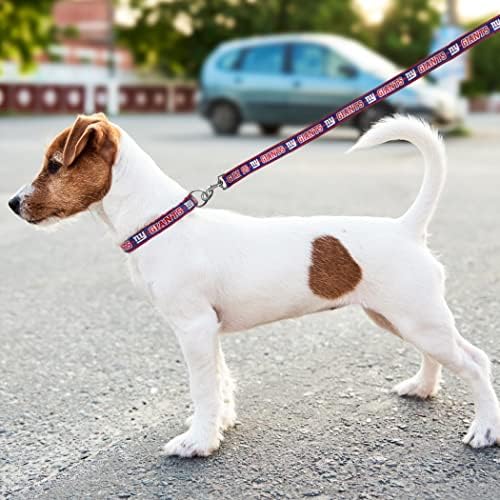Pets First NFL Licensed New York Giants Pet Leash, Size Large – Durable Satin - Image 6