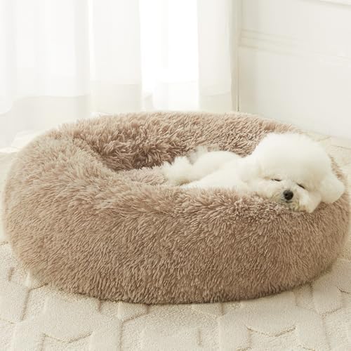 WNPETHOME Medium Round Calming Dog Bed Cat Bed by WNPETHOMEPETSHOME