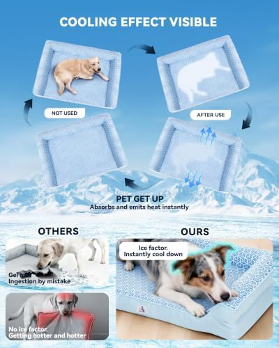 Cooling Dog Bed with PCM, Instant Chill Pet Sofa - Image 6