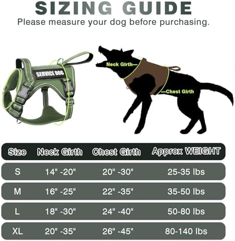 WINSEE Tactical Dog Harness, No Pull Dog Harness - Image 5