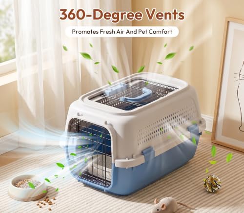 Airline Approved Cat Carrier, Dual-Entry Pet Carrier - Image 4