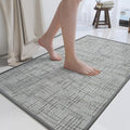 Bath Mat Non Slip, Quick Dry Bathroom Rug Under Door by QiCaiJia