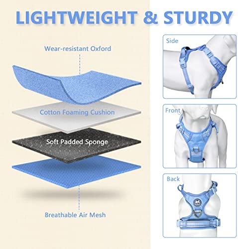 PoyPet No Pull Dog Harness, Reflective Vest - Image 4