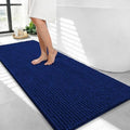 OLANLY Thick Chenille Bathroom Runner Rugs 44x24, Absorbent Bath Mat by OLANLY