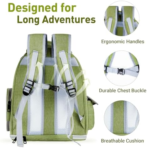 Cat Backpack Carrier Clear Bubble Window - Image 4