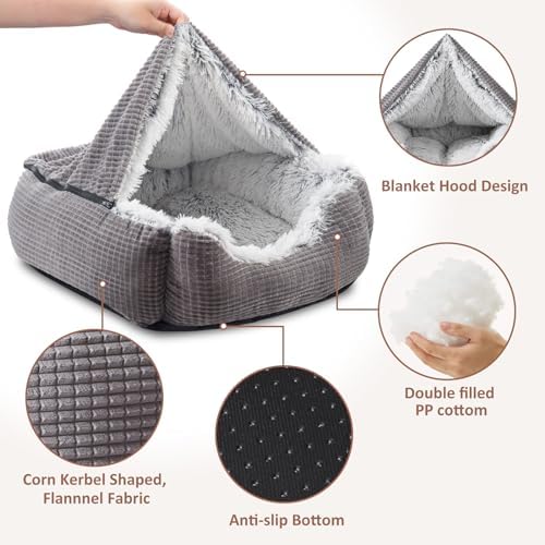 MIXJOY Dog Beds for Small Medium Dogs - Image 6