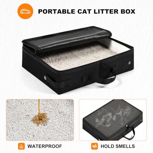 Pidipiti 20x14x14 Expandable car cat Carrier, - Image 4