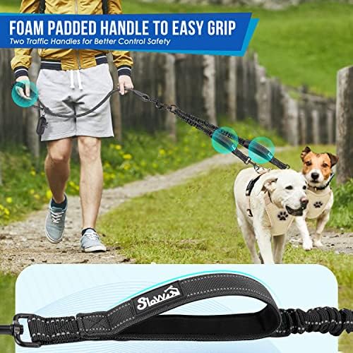 SlowTon Double Leash for Two Dogs, No Tangle & - Image 3