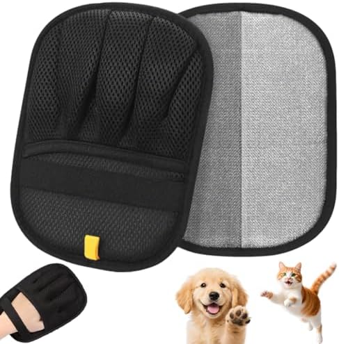 Electrostatic Pet Hair Remover Glove – Reusable Lint Roller Alternative by Unknown