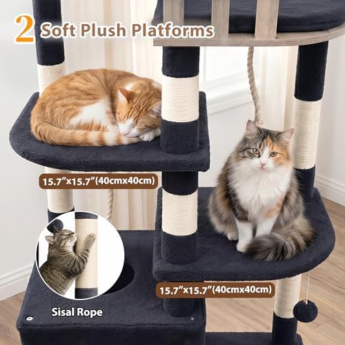 Gitelsnour Sturdy Cat Tree Tower - Image 4