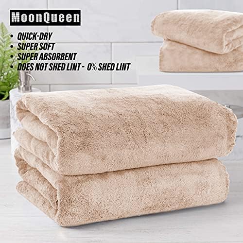 MOONQUEEN 6 Pack Premium Bath Towel Set - Image 6