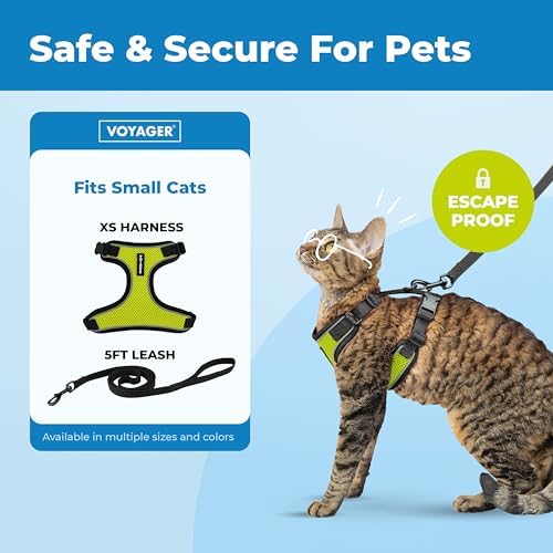 Voyager Escape-Proof Step-in Cat Harness & Leash - Image 2
