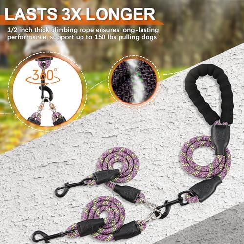 Double Dog Leash for Two Dogs - Image 2
