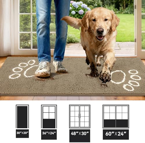 Bcoimo Super Absorbent Dog Door Mat - Image 2