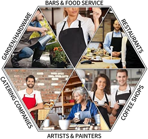 Art Apron with Pocket for Women Men - Image 6