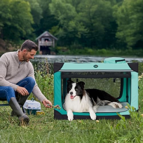 Ownpets Collapsible Travel Dog Crate - Image 4