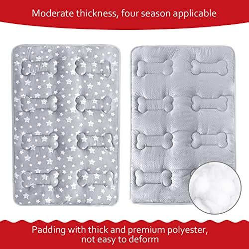 Dog Crate Mat, Soft Dog Bed Pad Mat - Image 3