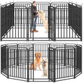 Kfvigoho Heavy Duty Dog Playpen 12 Steel Panels 47" Height by Committedtobetterpetlife