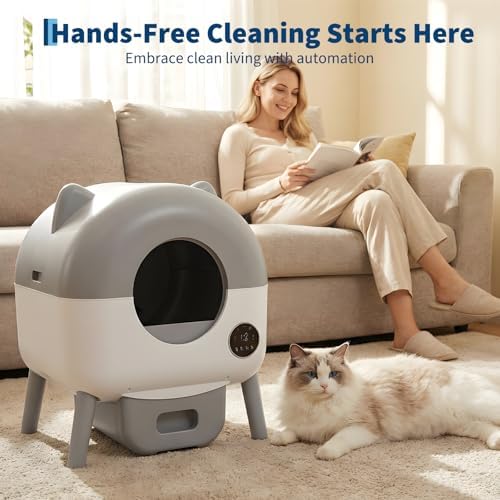 Automatic Self-Cleaning Cat Litter Box 76L Large Capacity - Image 2