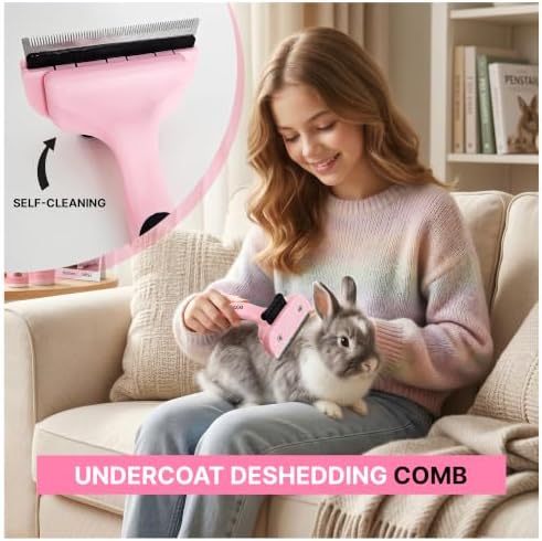 Pet Hair Removal Glove & Dog Brush - Image 6