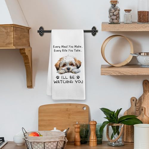 Funny Shih Tzu Shihtzu Dog Kitchen Towels Decor Accessories, Shih Tzu Shihtzu - Image 2